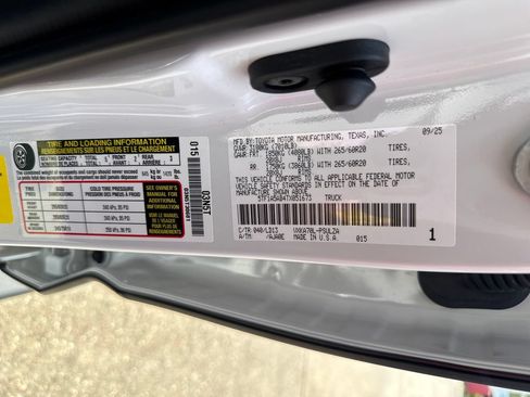 Used 2026 Toyota Tundra Limited RWD image 37