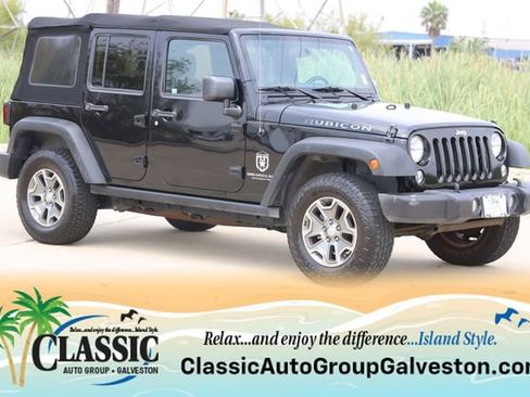 Used 2016 Jeep Wrangler Unlimited Rubicon w/ Connectivity Group AWD/4WD image 1