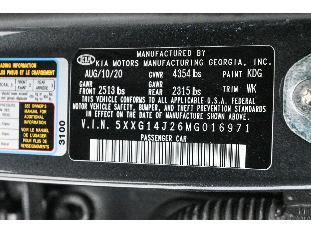 Certified 2021 Kia K5 LXS FWD image 43
