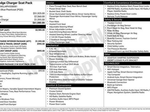 Used 2023 Dodge Charger Scat Pack w/ Plus Group image 2