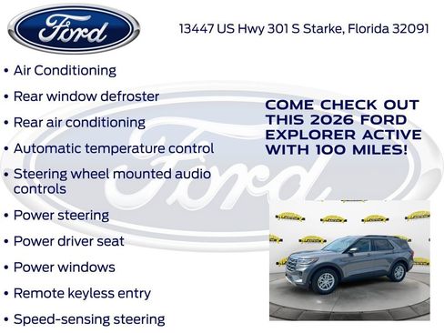 New 2026 Ford Explorer Active RWD image 20