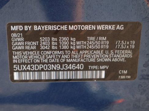 Used 2022 BMW X3 sDrive30i w/ Convenience Package image 29