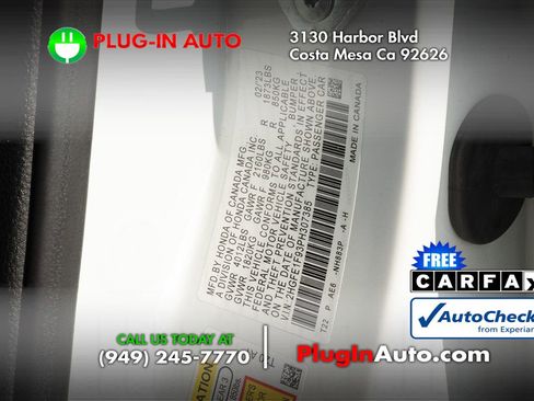 Used 2023 Honda Civic Touring image 8