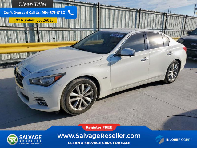 Used 2016 INFINITI Q50 Premium w/ Driver Assistance Package AWD/4WD image 1