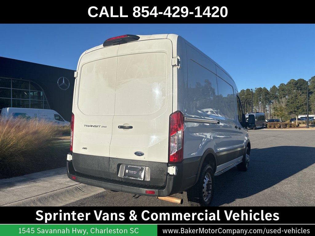 Used 2023 Ford Transit 250 Medium Roof AWD w/ Load Area Protection Package image 3