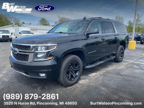 Used 2017 Chevrolet Suburban LT w/ Luxury Package AWD/4WD image 1