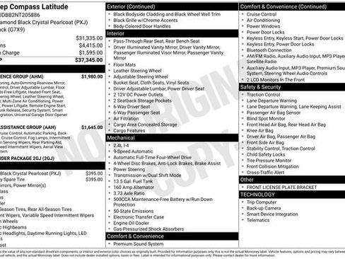 Used 2022 Jeep Compass Latitude w/ Convenience Group image 7