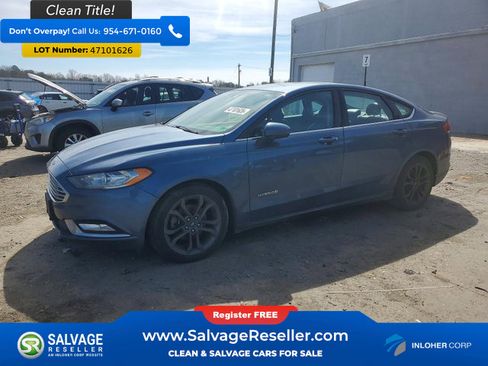 Used 2018 Ford Fusion SE w/ Equipment Group 601A image 1