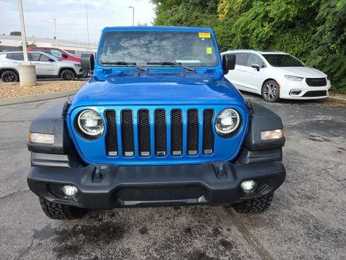 Used 2021 Jeep Wrangler Unlimited Sport AWD/4WD image 2
