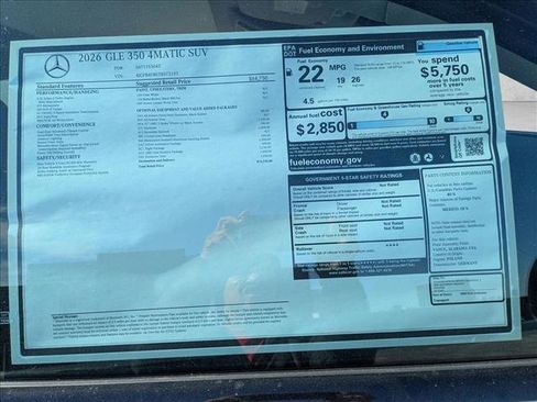 New 2026 Mercedes-Benz GLE 350 4MATIC image 18