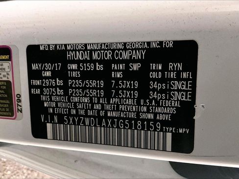 Used 2018 Hyundai Santa Fe Sport w/ 2.0T Ultimate Tech Package 05 image 32