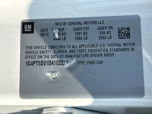 Used 2013 Buick Verano Premium FWD image 28