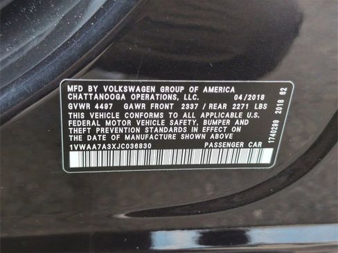 Used 2018 Volkswagen Passat 2.0T R-Line image 30