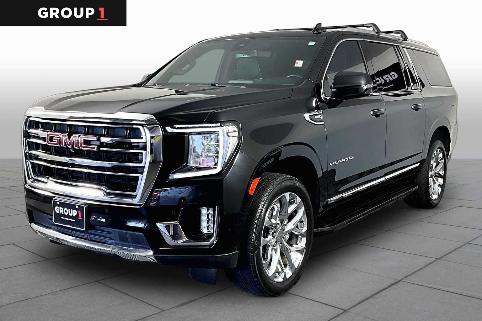 Used 2021 GMC Yukon XL SLT w/ SLT Premium Package RWD image 1