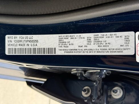 Used 2023 RAM 1500 Laramie AWD/4WD image 29
