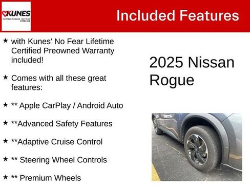 Used 2025 Nissan Rogue SV AWD/4WD image 4