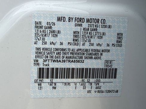 New 2026 Ford Maverick XL FWD image 63