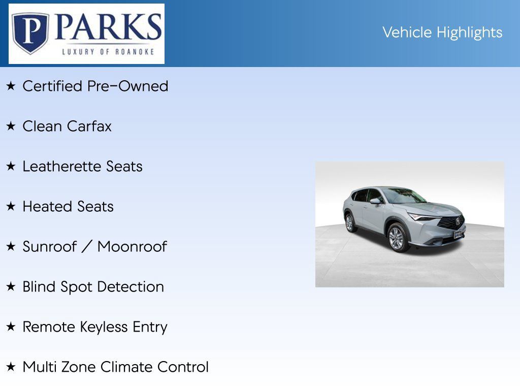 Used 2025 Acura ADX AWD image 4