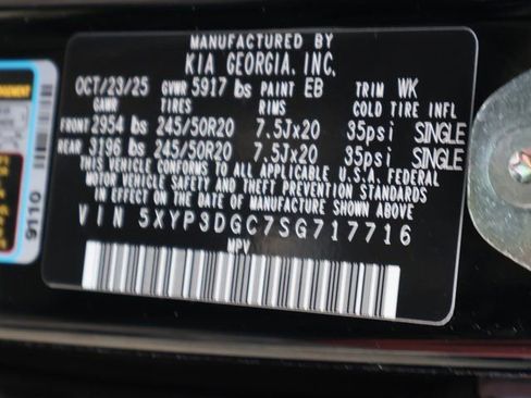 New 2025 Kia Telluride EX image 44