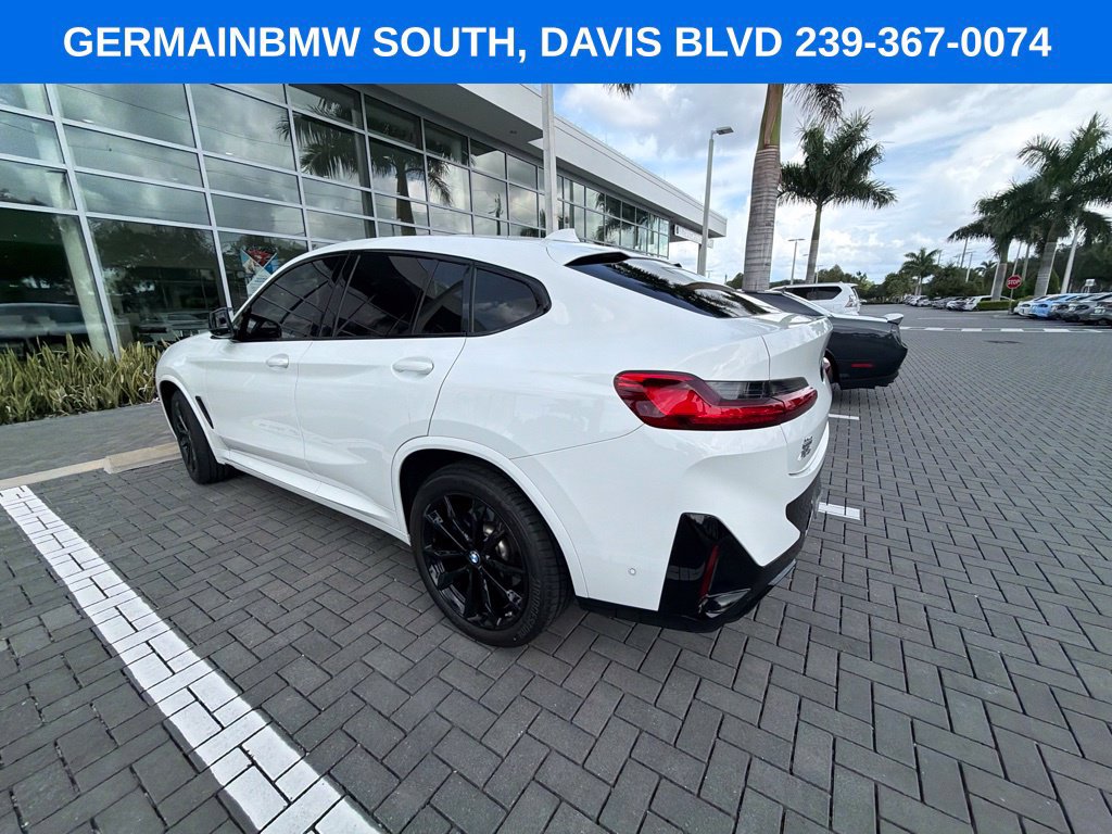 Certified 2024 BMW X4 M40i w/ Parking Assistance Package AWD/4WD image 7