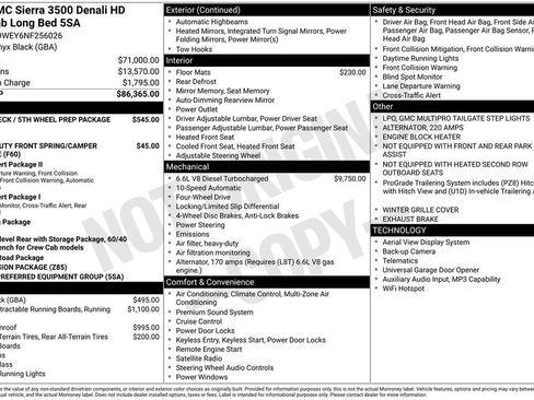 Used 2022 GMC Sierra 3500 Denali AWD/4WD image 7