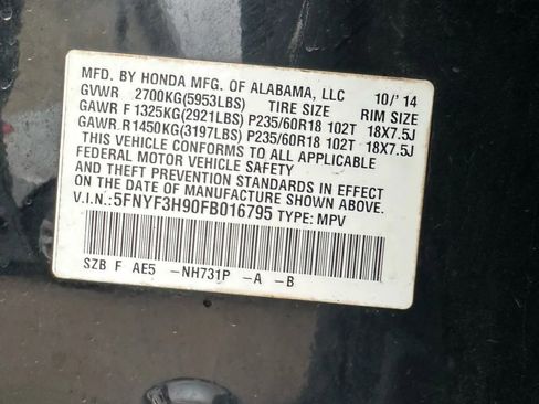 Used 2015 Honda Pilot Touring image 26