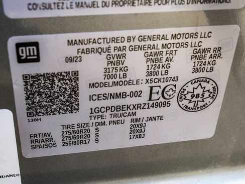 Used 2024 Chevrolet Silverado 1500 Custom image 14