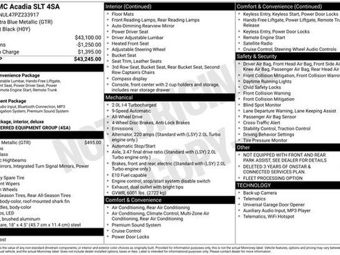 Used 2023 GMC Acadia SLT AWD/4WD image 22