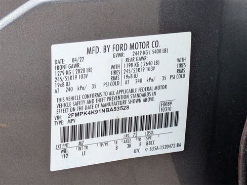 Used 2022 Ford Edge Titanium image 32