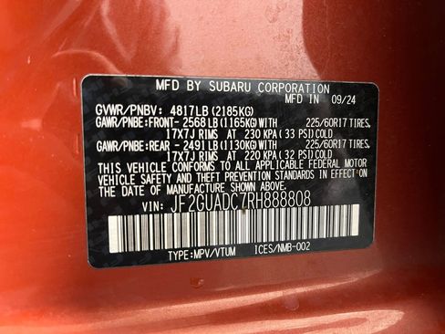 Used 2024 Subaru Crosstrek 2.0i Premium image 17