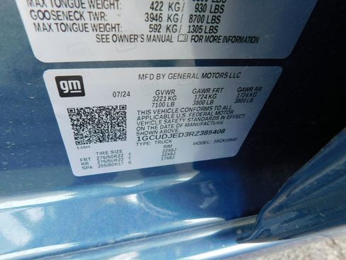 Certified 2024 Chevrolet Silverado 1500 High Country w/ High Country Premium Package AWD/4WD image 9