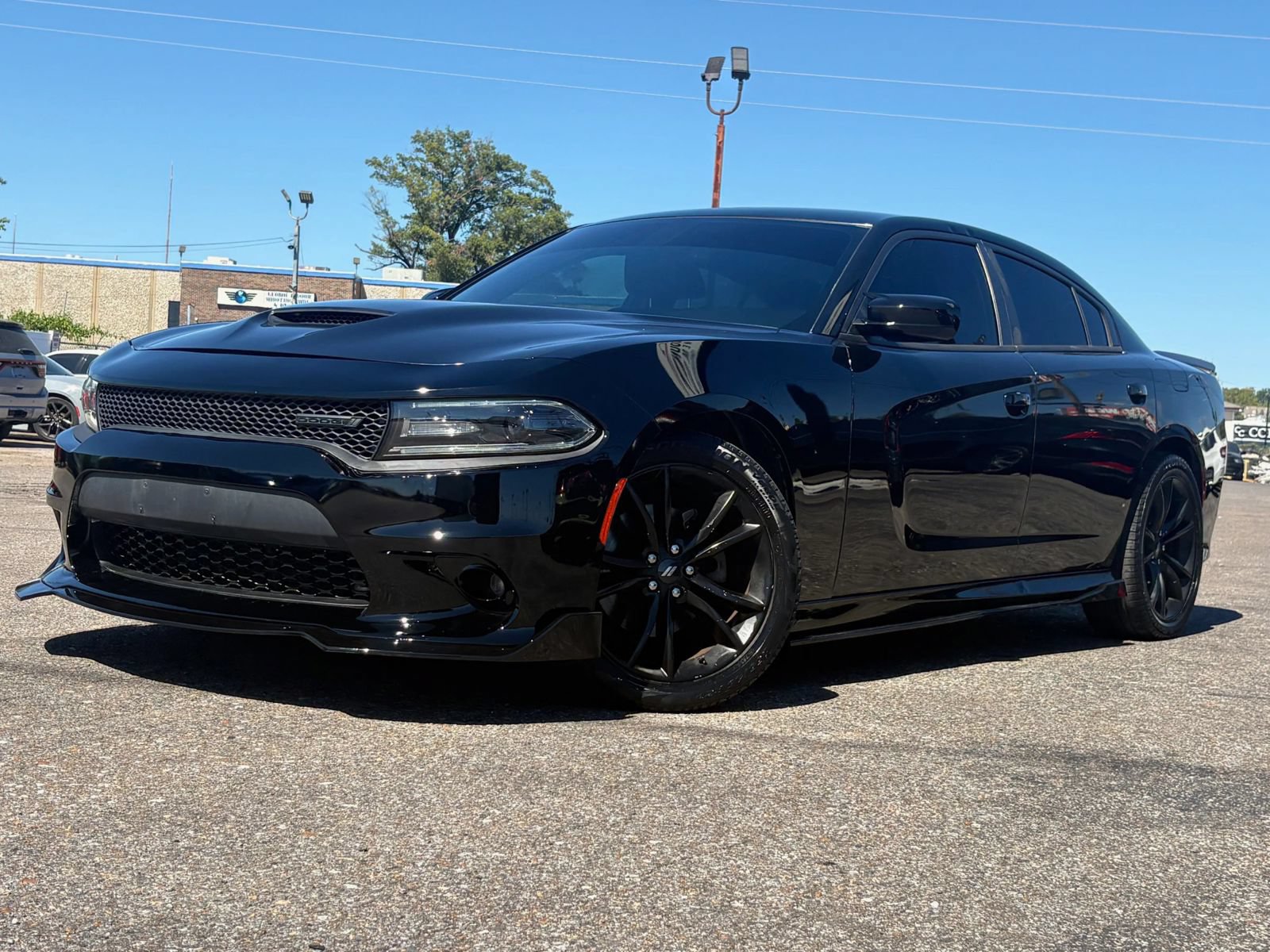 Used 2021 Dodge Charger R/T w/ Blacktop Package RWD image 1