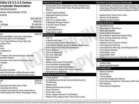 New 2025 MAZDA CX-5 Carbon Edition image 2