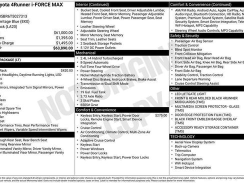 New 2026 Toyota 4Runner Limited image 41