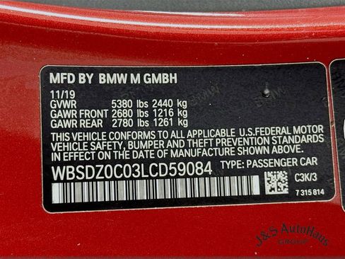 Used 2020 BMW M8 Convertible image 38