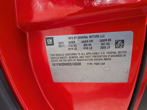 Used 2012 Chevrolet Corvette Grand Sport w/ 3LT Preferred Equipment Group image 24