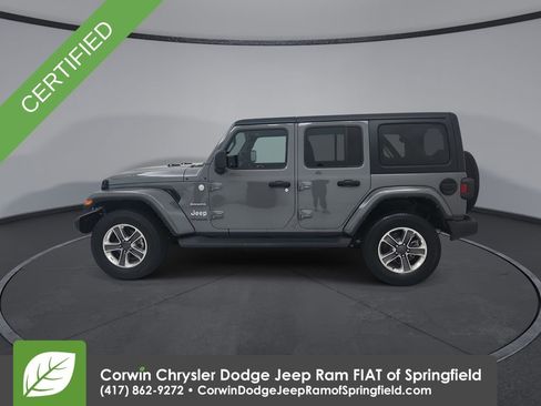 Certified 2022 Jeep Wrangler Unlimited Sahara AWD/4WD image 5