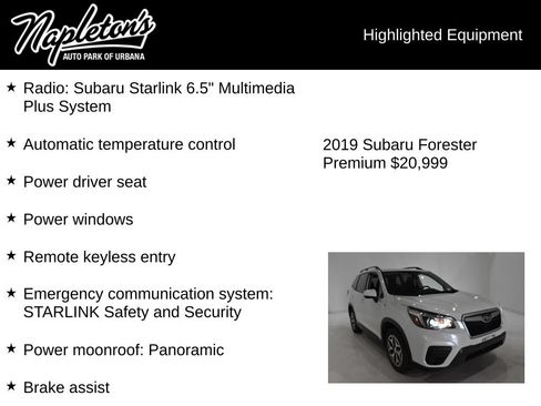 Used 2019 Subaru Forester Premium AWD/4WD image 15
