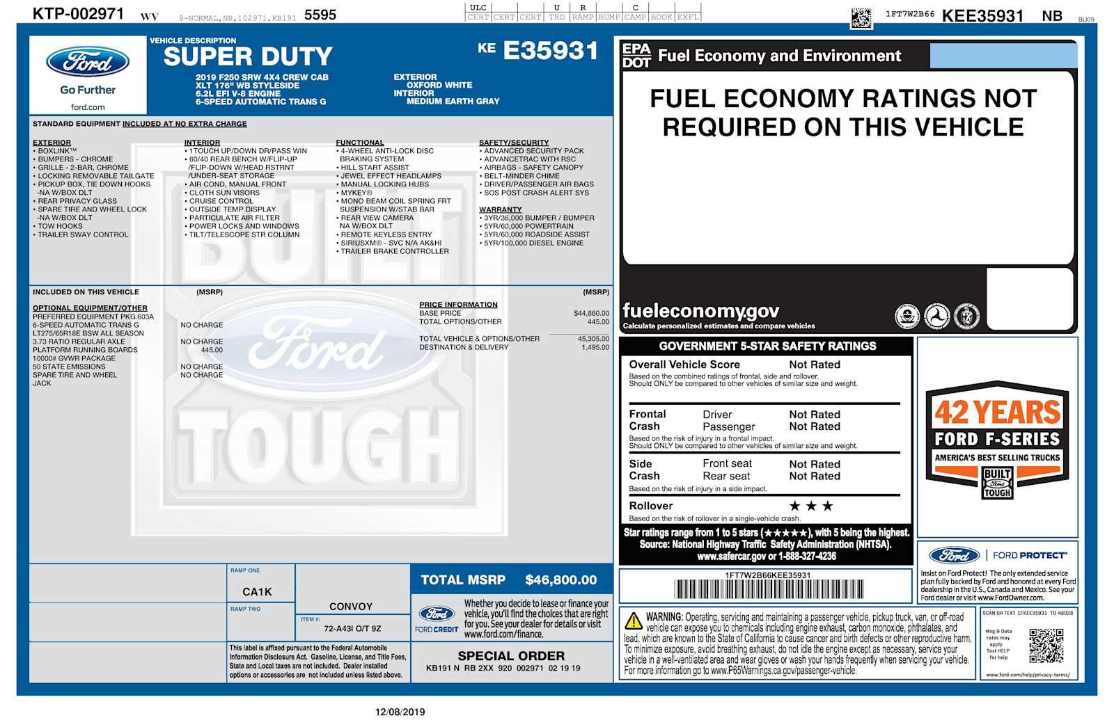Used 2019 Ford F250 XLT AWD/4WD image 32