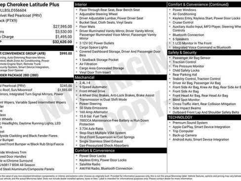 Used 2020 Jeep Cherokee Latitude Plus w/ Comfort/Convenience Group image 15