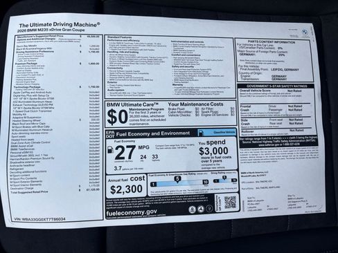 New 2026 BMW M235i xDrive w/ Technology Package image 30