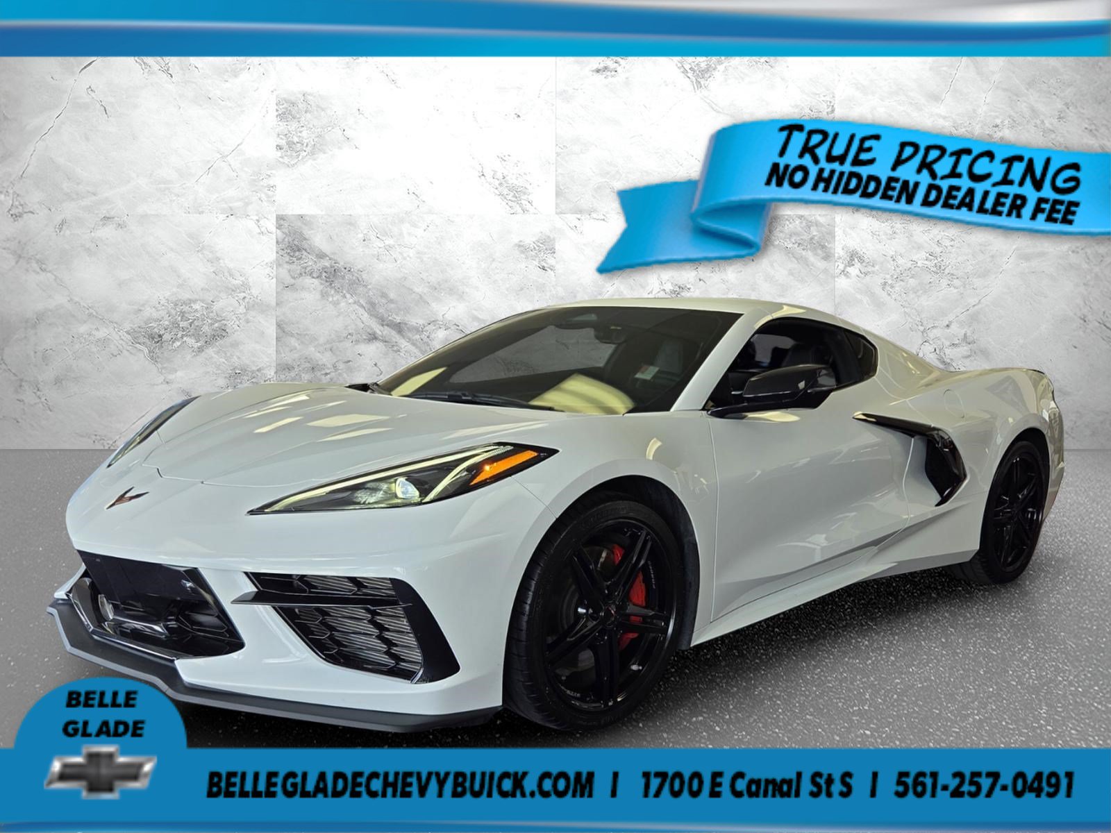 Certified 2026 Chevrolet Corvette Stingray Preferred Cpe w/ Z51 Performance Package RWD image 1