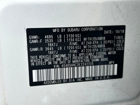 Used 2019 Subaru Outback 2.5i Limited AWD/4WD image 21