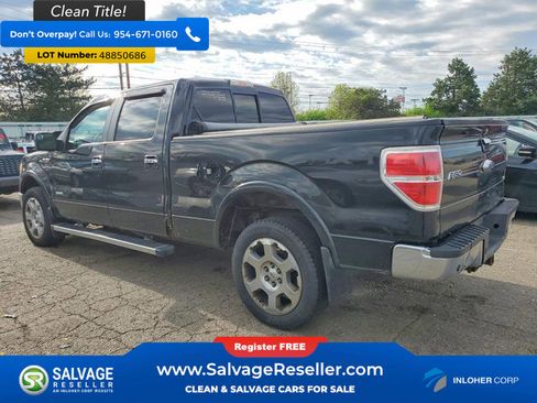 Used 2012 Ford F150 Lariat w/ Lariat Chrome Pkg image 3