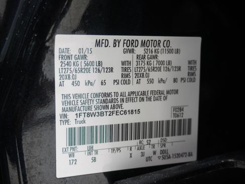 Used 2015 Ford F350 Lariat w/ Lariat Ultimate Package AWD/4WD image 34