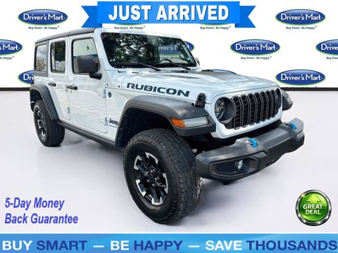 Used 2024 Jeep Wrangler Unlimited Rubicon 4xe AWD/4WD image 1