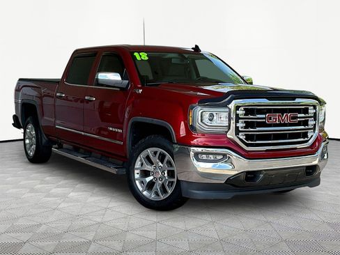 Used 2018 GMC Sierra 1500 SLT w/ SLT Premium Package AWD/4WD image 3