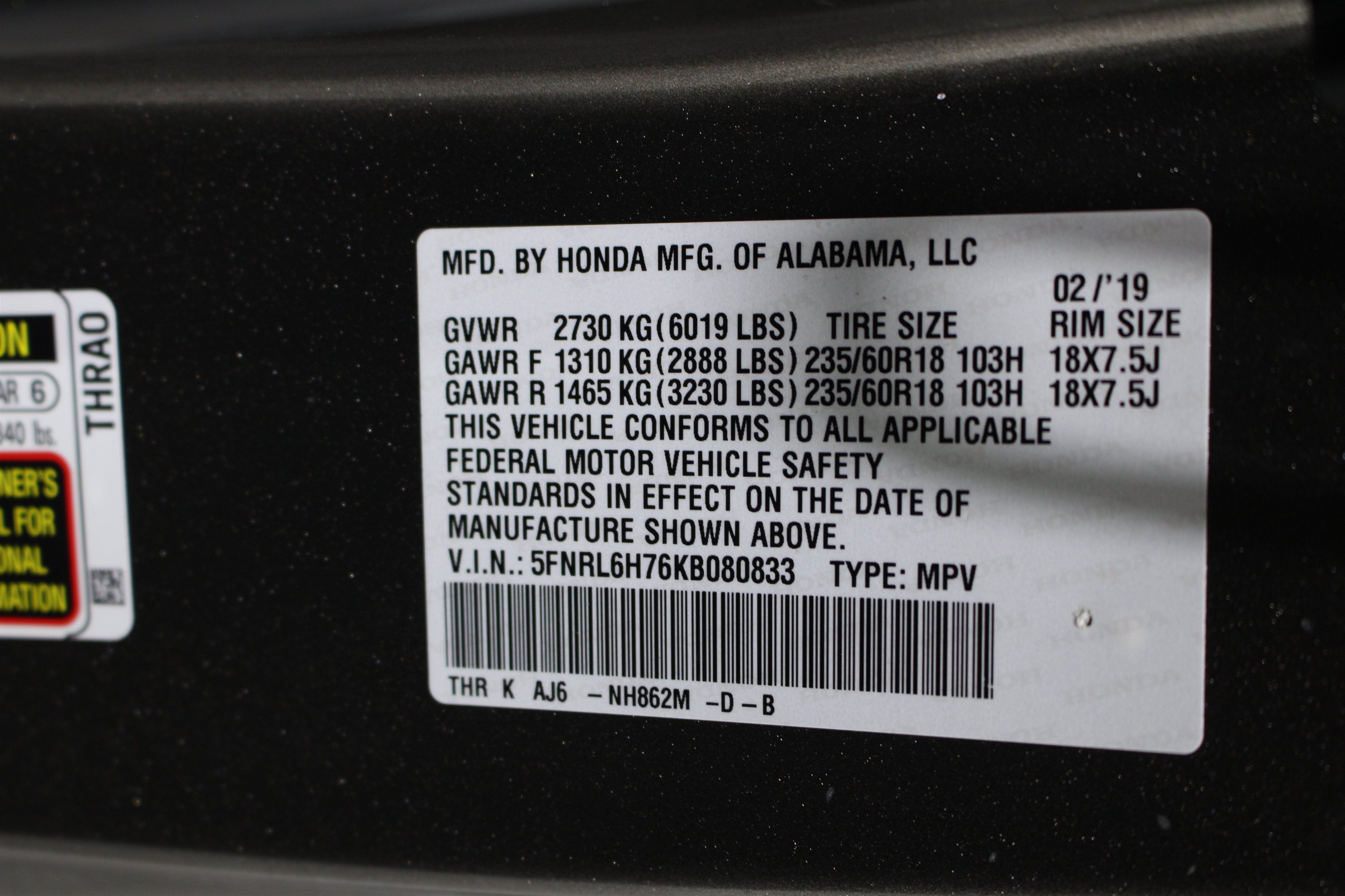 Used 2019 Honda Odyssey EX-L image 39