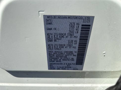 Used 2024 Nissan Pathfinder S FWD image 6
