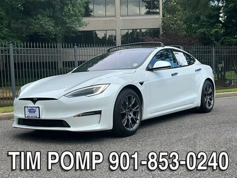 Used 2021 Tesla Model S Plaid AWD/4WD image 1